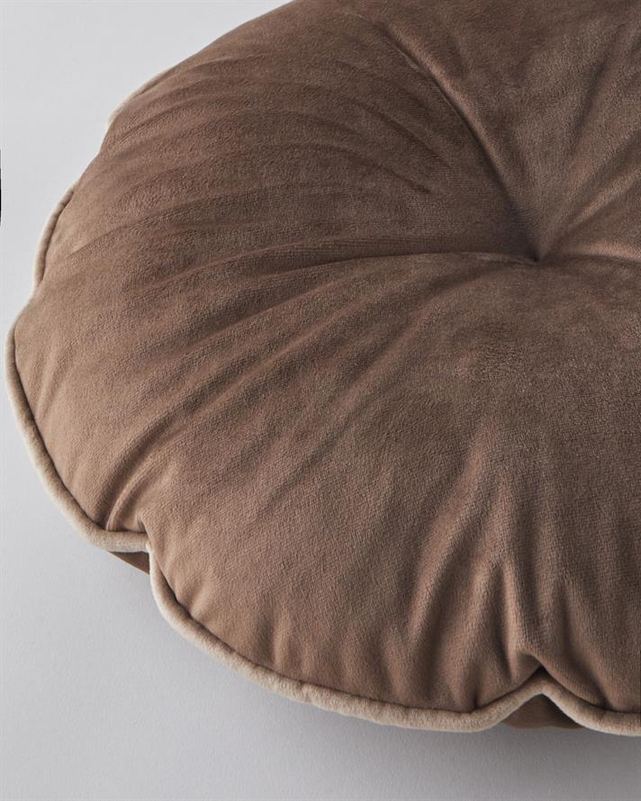 Lineta Dekoratif Kırlent 40x40 cm Kahve