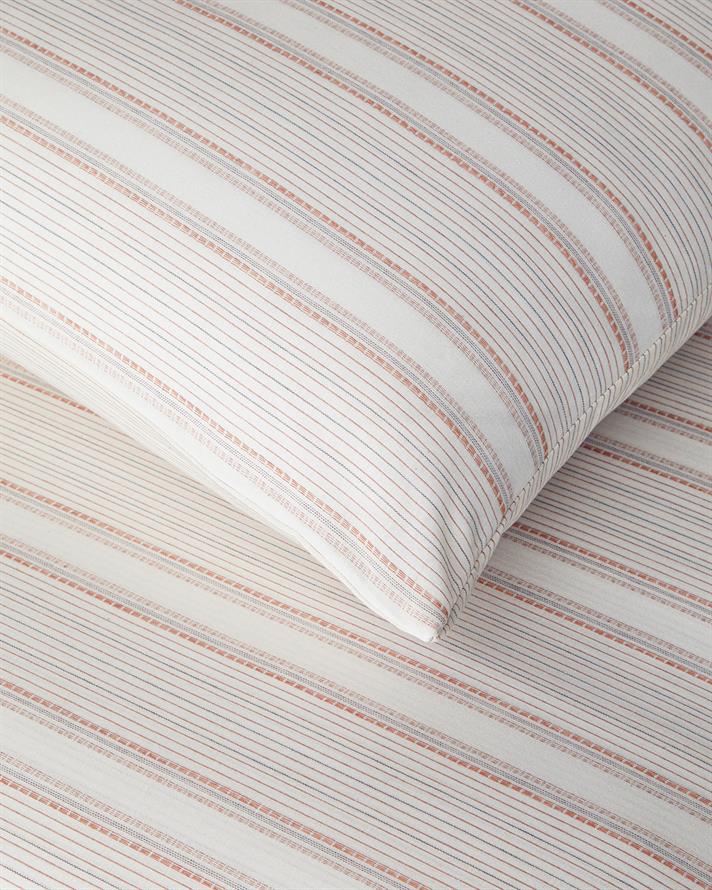 Liny İpliği Boyalı King Size Nevresim Takımı 240x220 cm Terracotta