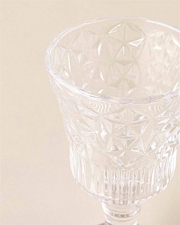Liorra Cam 6lı Kahve Yanı Bardağı 70 ml Şeffaf