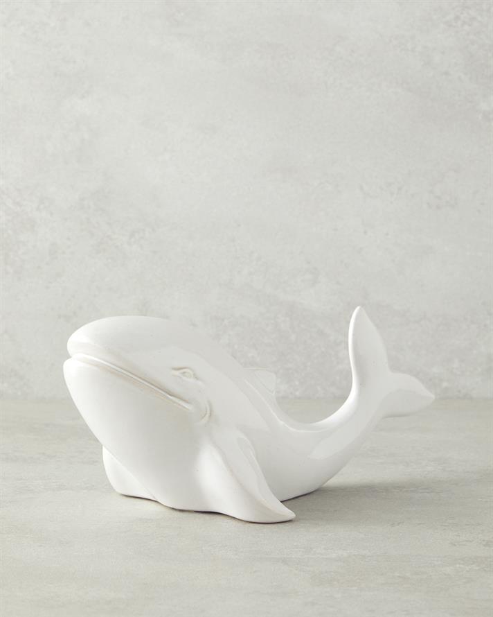 Little Whale Biblo 24,5x12,5x10,1 cm Bej