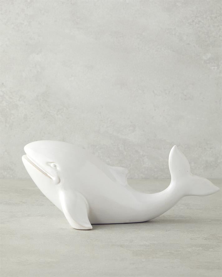 Little Whale Biblo 24,5x12,5x10,1 cm Bej