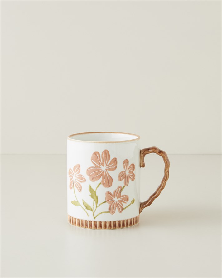 Livy Stoneware Kupa 470 ml Kiremit