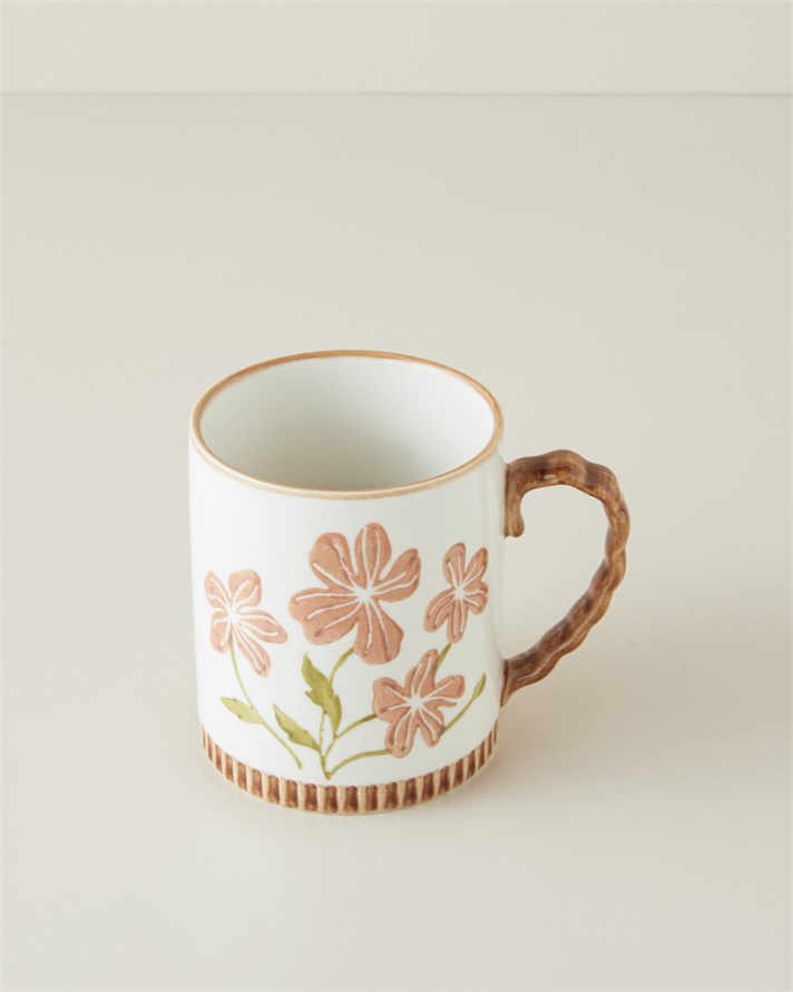 Livy Stoneware Kupa 470 ml Kiremit