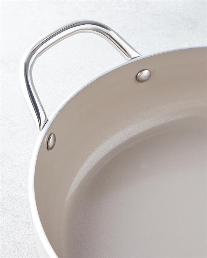 Lizbon CeraWell Seramik Sahan 20 cm Mocha