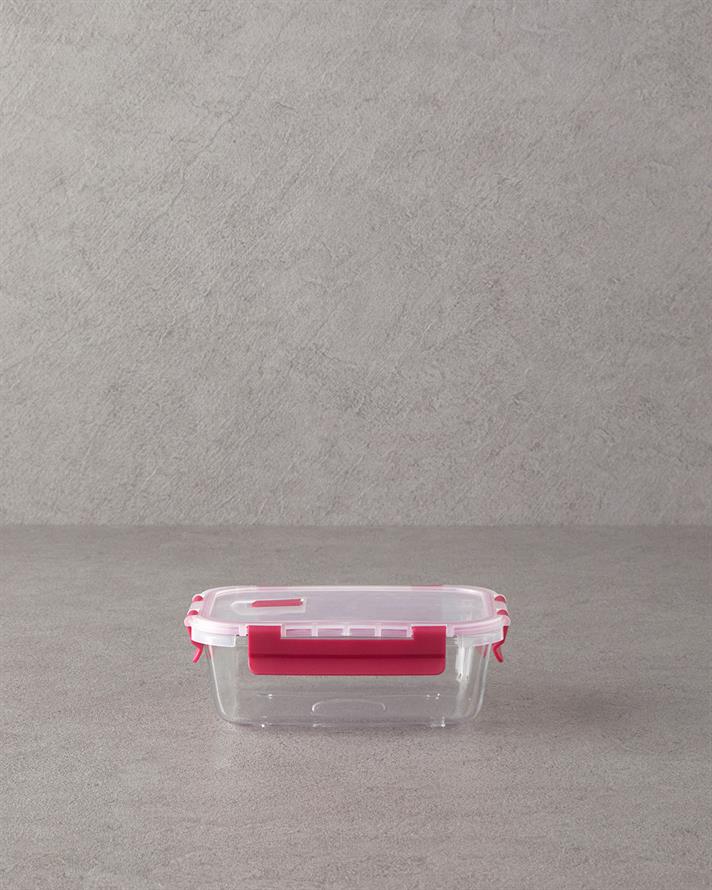 Lock&Fresh Cam Saklama Kabı Pembe