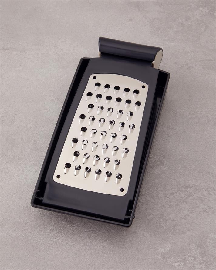 Lola Paslanmaz Çelik Rende 23,5 cm Siyah