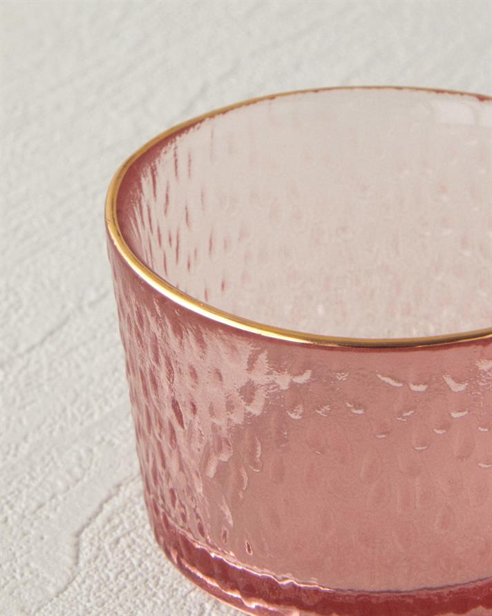 Loneta Cam Çerezlik Pembe