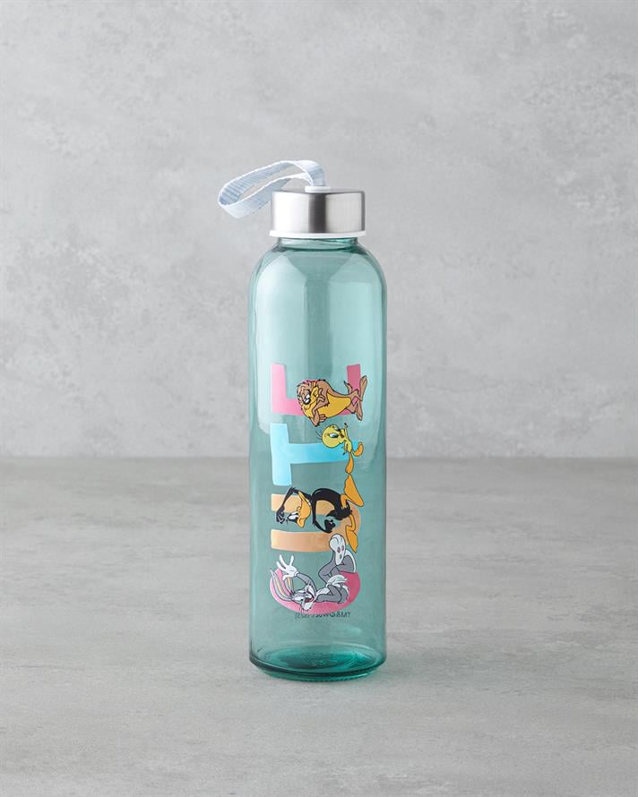 Looney Tunes Cam Lisanslı Şişe 500 ml Renkli