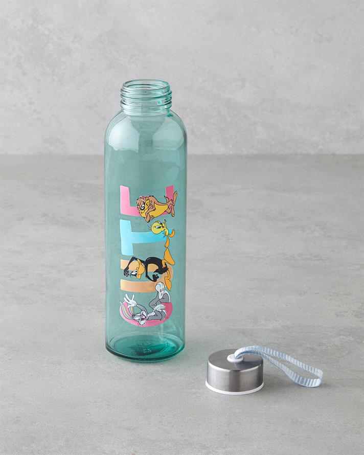 Looney Tunes Cam Lisanslı Şişe 500 ml Renkli