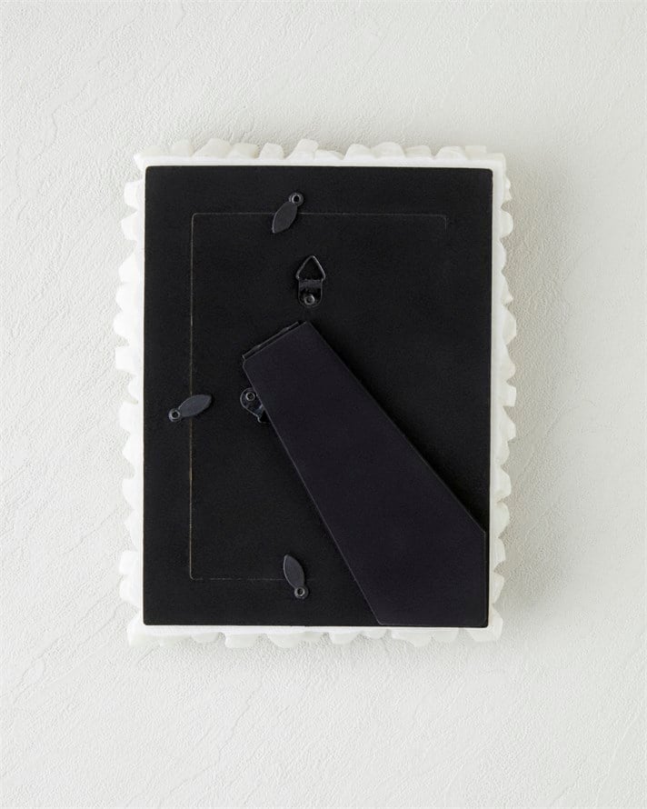 Lorea Reçine Çerçeve 10x15 cm Kırık Beyaz