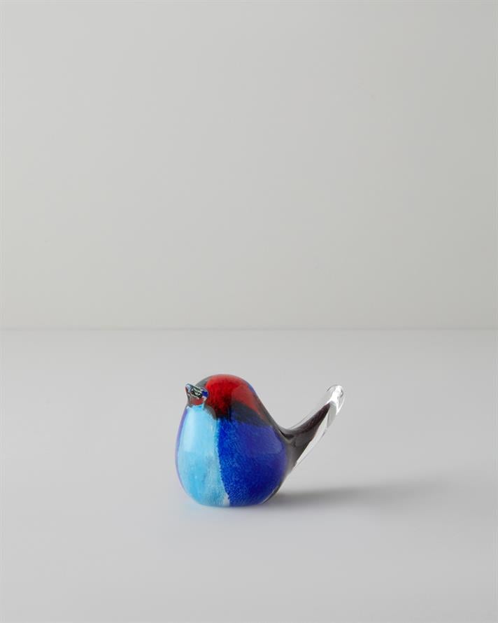 Love Bird Biblo 11x5,5x6,5 cm Mavi