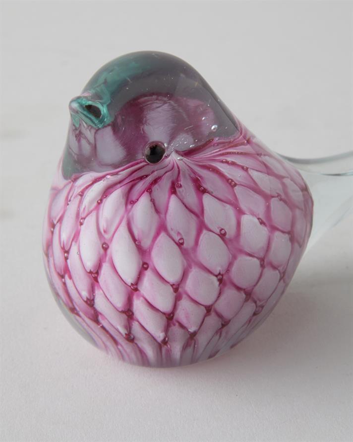 Love Bird Biblo 11x5,5x7 cm Pembe