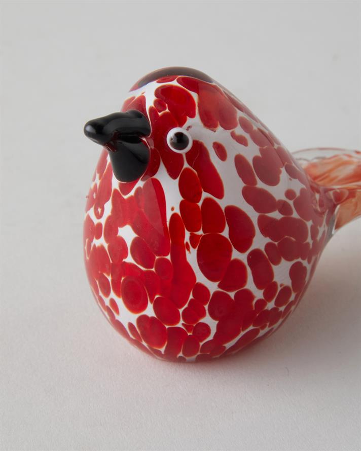 Love Bird Biblo 9,5x5,5x6 cm Kırmızı