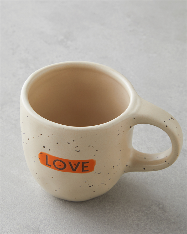 Love Stoneware Kupa 395 ml Turuncu