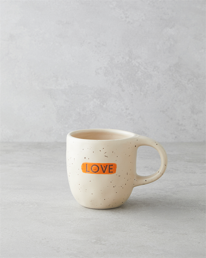 Love Stoneware Kupa 395 ml Turuncu