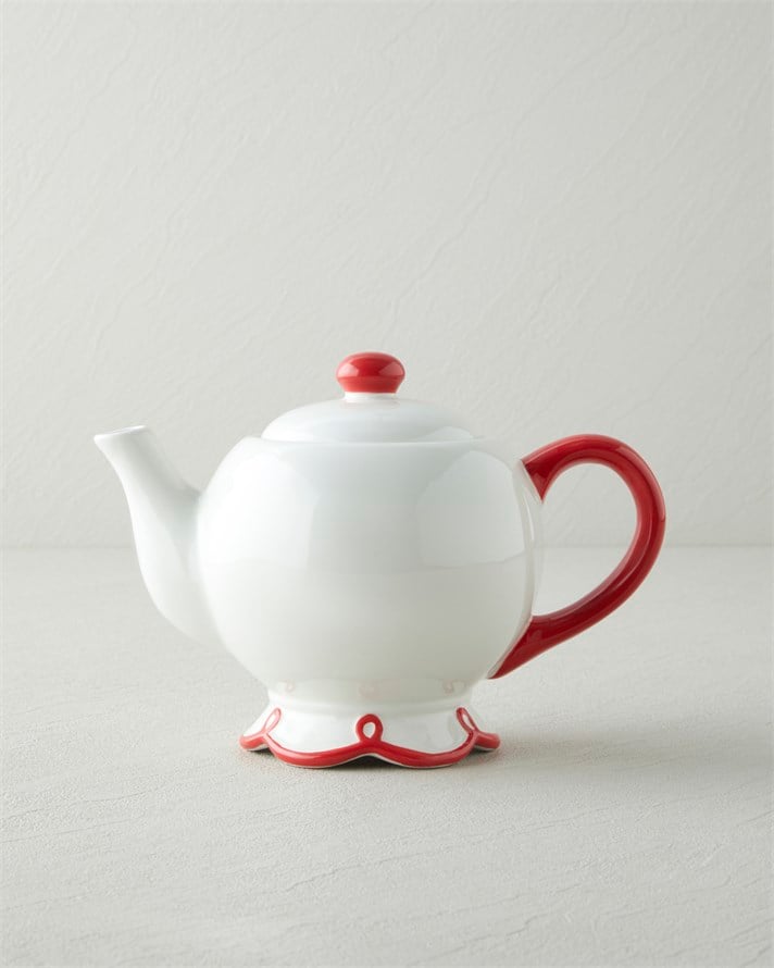 Lovely Loop Dolomite Demlik 785 ml Kırmızı