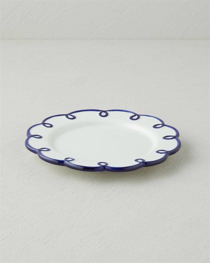Lovely Loop Dolomite Pasta Tabağı 20,5 cm Lacivert