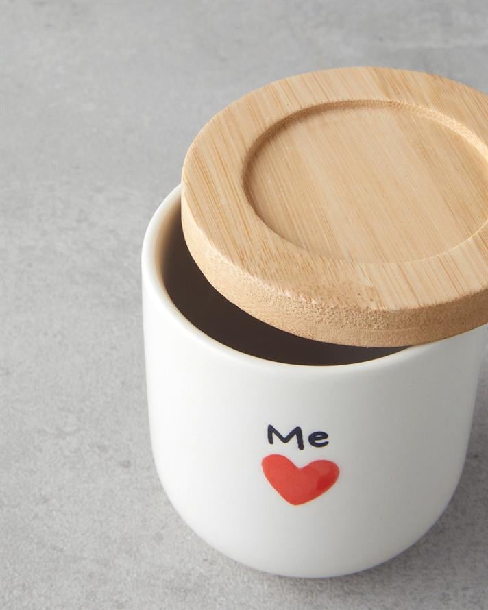 Lovely Stoneware 8 Parça 4 Kişilik Fincan 150 ml Kırmızı