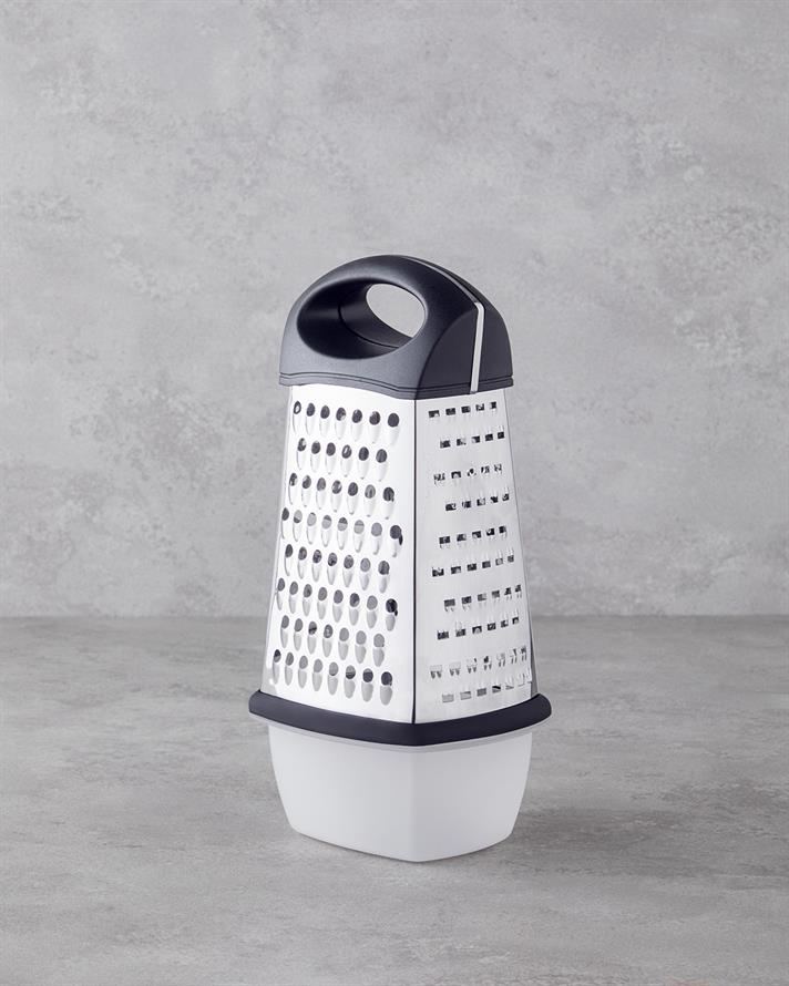 Lufia Paslanmaz Çelik Rende 23 cm Siyah