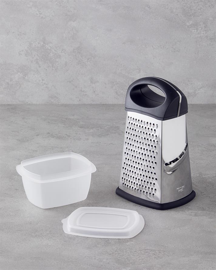 Lufia Paslanmaz Çelik Rende 23 cm Siyah