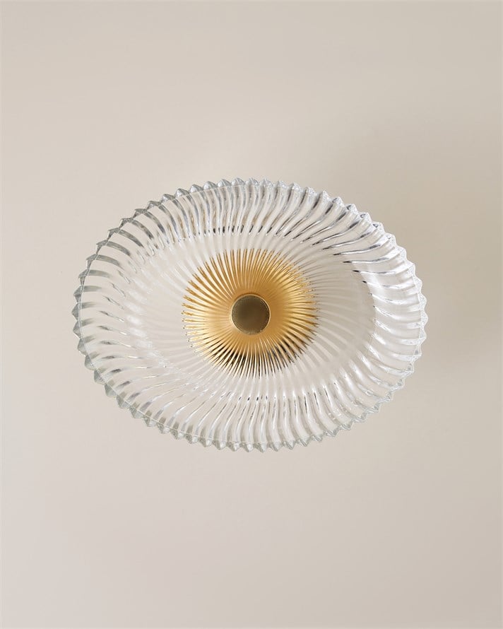 Lumin Cam Kek Standı 19,5x24,5 cm Gold