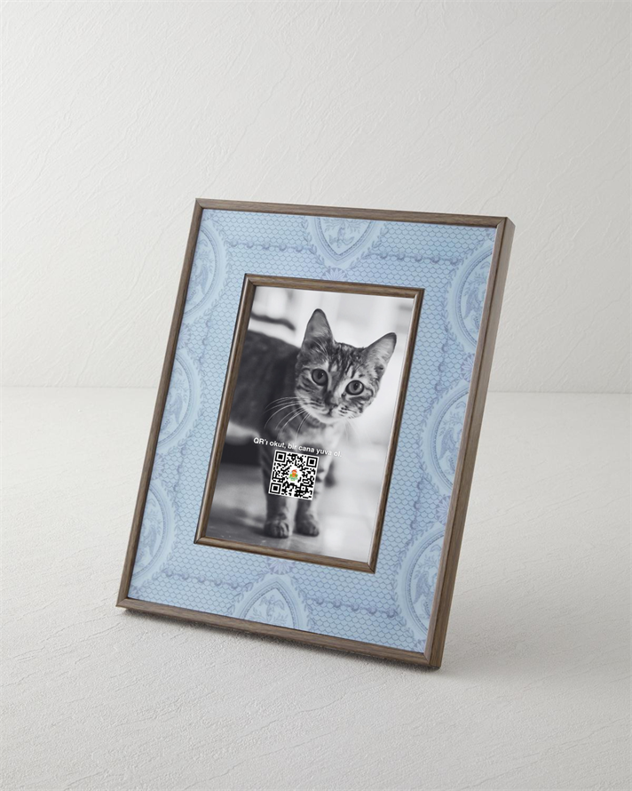 Luna Çerçeve 13x18 cm Gri