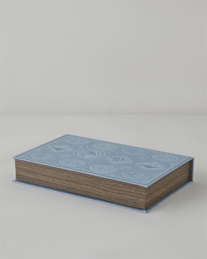 Luna Dekoratif Kutu 19x30 cm Gri