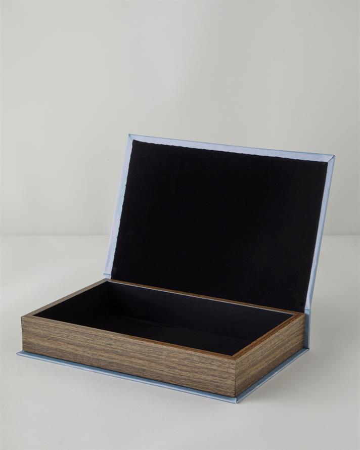 Luna Dekoratif Kutu 19x30 cm Gri