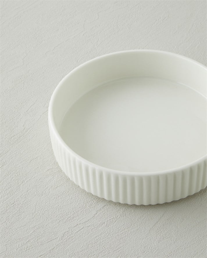 Lunara Porselen Kase 18 cm Beyaz