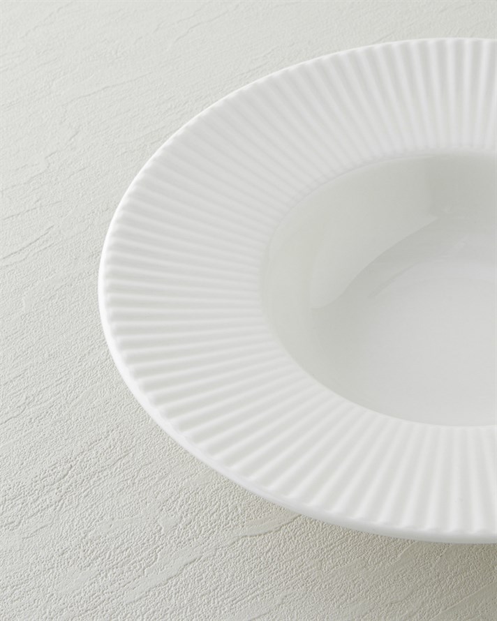 Lunara Porselen Makarna Tabağı 27 cm Beyaz