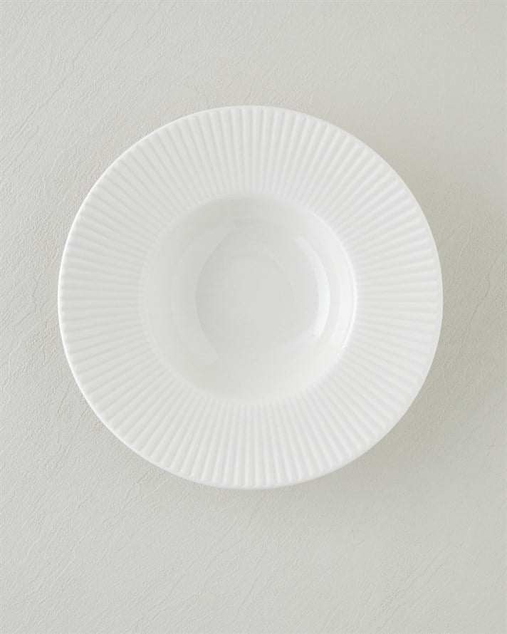 Lunara Porselen Makarna Tabağı 27 cm Beyaz