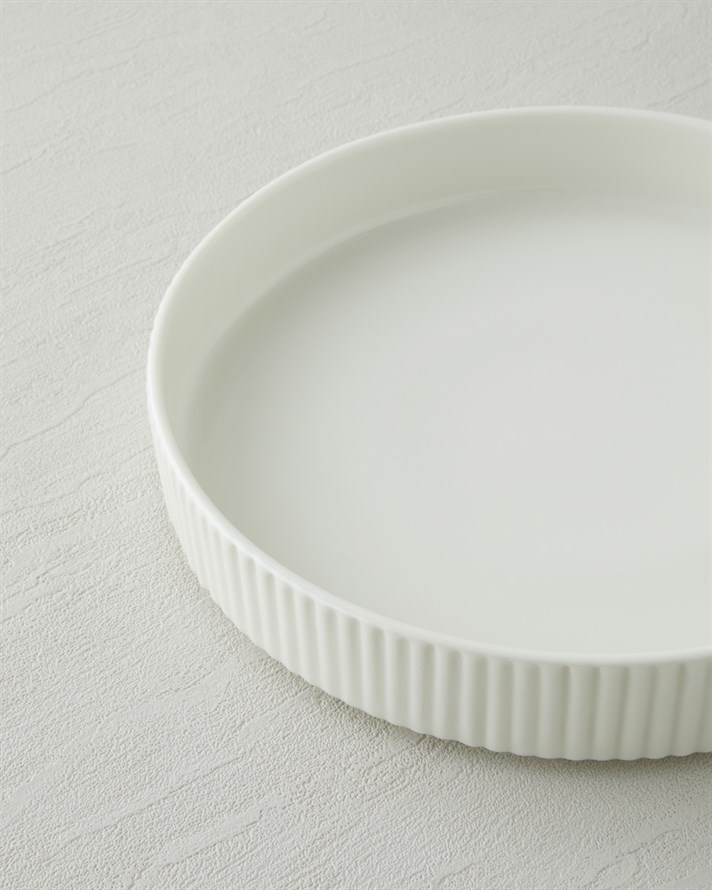 Lunara Porselen Salata Kase 24 cm Beyaz