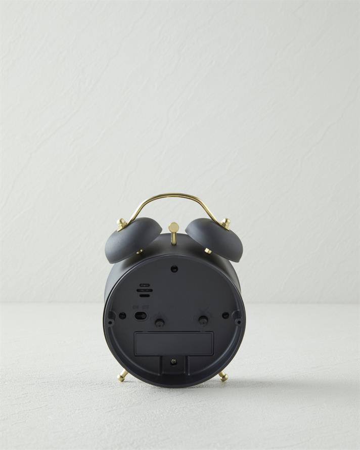 Lunel Masa Saati 13 cm Siyah