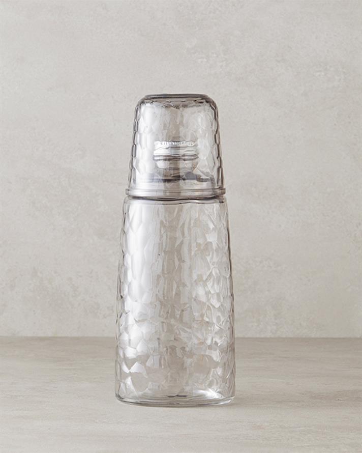 Lusana Cam Başucu Sürahi Antrasit