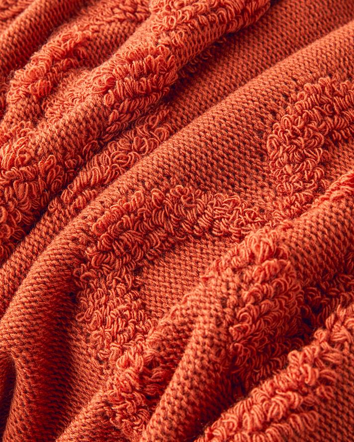 Luxwrap Triko Koltuk Şalı Kiremit