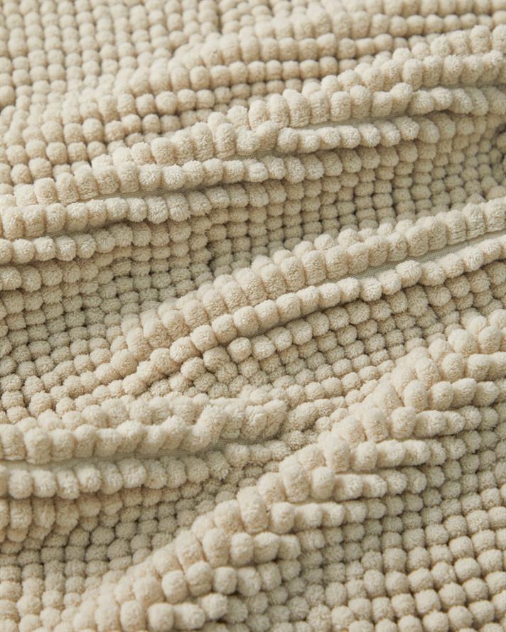 Macaroni Kaydırmaz Taban Banyo Paspası 50x80 cm Bej