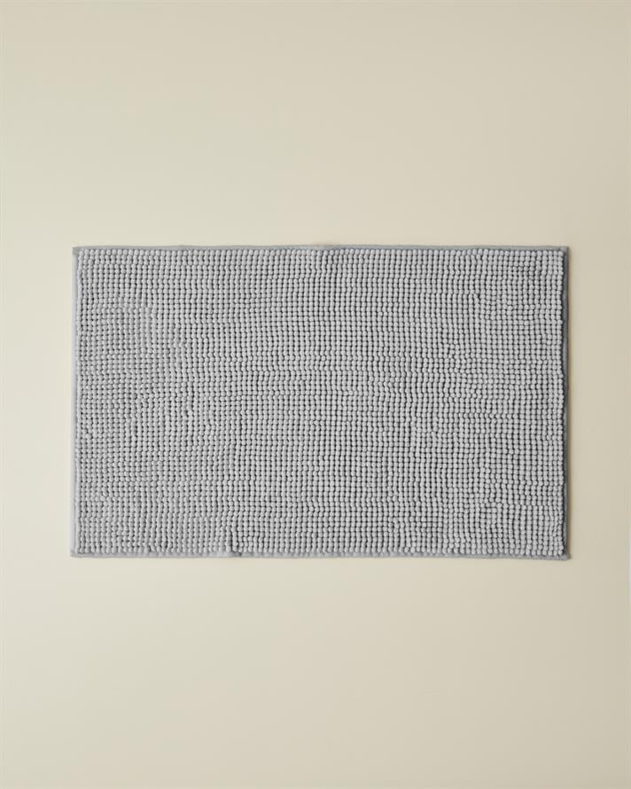 Macaroni Kaydırmaz Taban Banyo Paspası 50x80 cm Gri