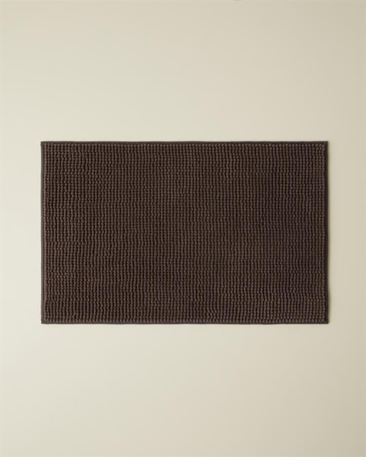 Macaroni Kaydırmaz Taban Banyo Paspası 50x80 cm Kahverengi