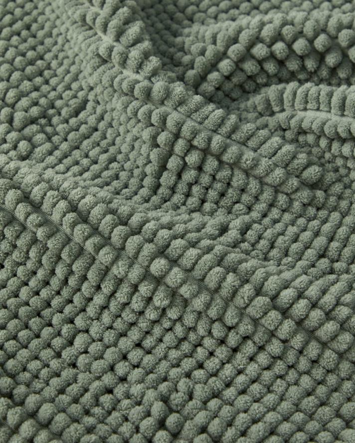 Macaroni Kaydırmaz Taban Banyo Paspası 50x80 cm Yeşil