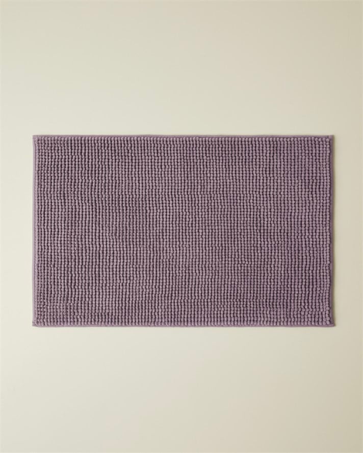 Macaroni Kaydırmaz Taban Banyo Paspası 50x80 cm Koyu Pembe
