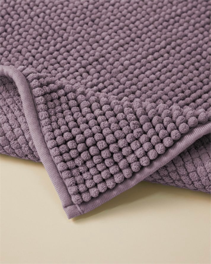 Macaroni Kaydırmaz Taban Banyo Paspası 50x80 cm Koyu Pembe