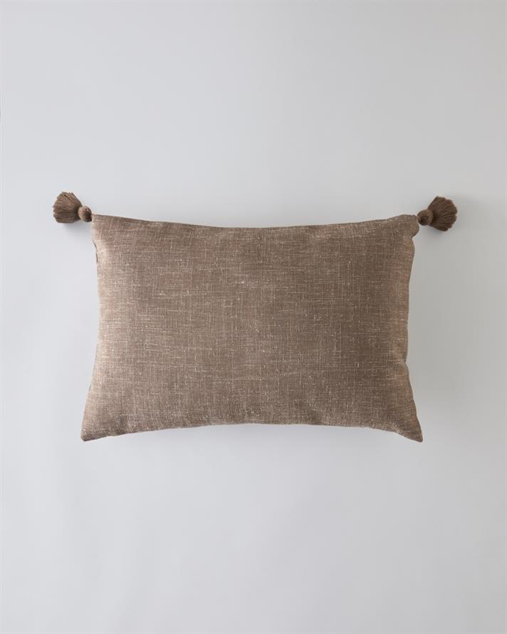 Madeline Dekoratif Kırlent 35x50 cm Kahve