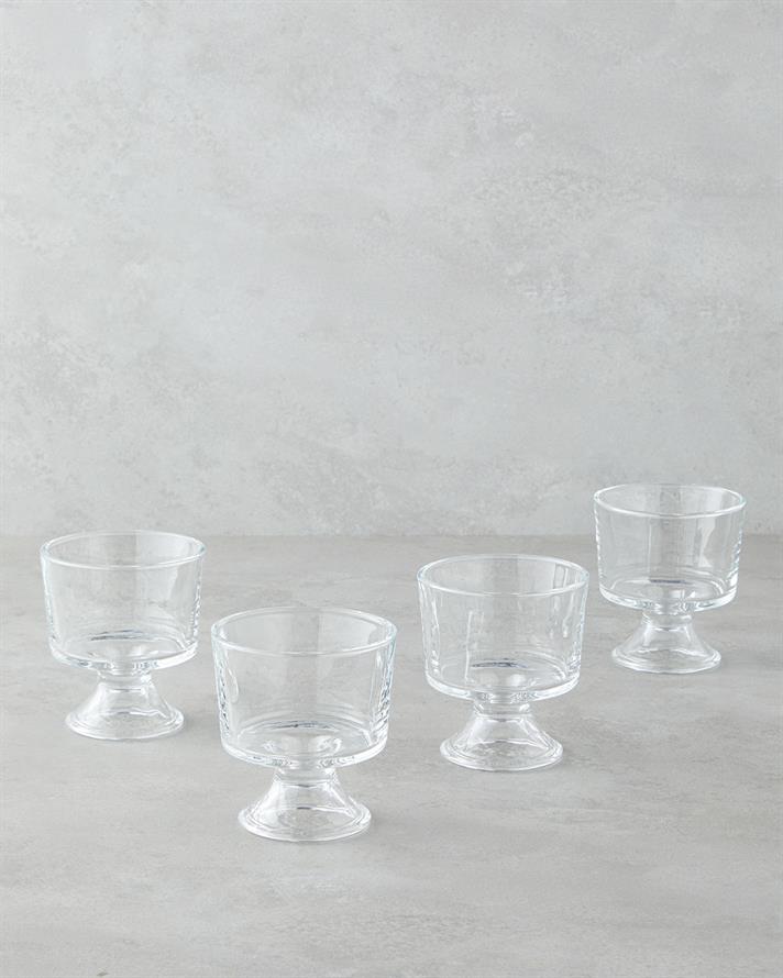 Mae Cam 4lü Cup - Dondurma Kasesi 270 ml Şeffaf