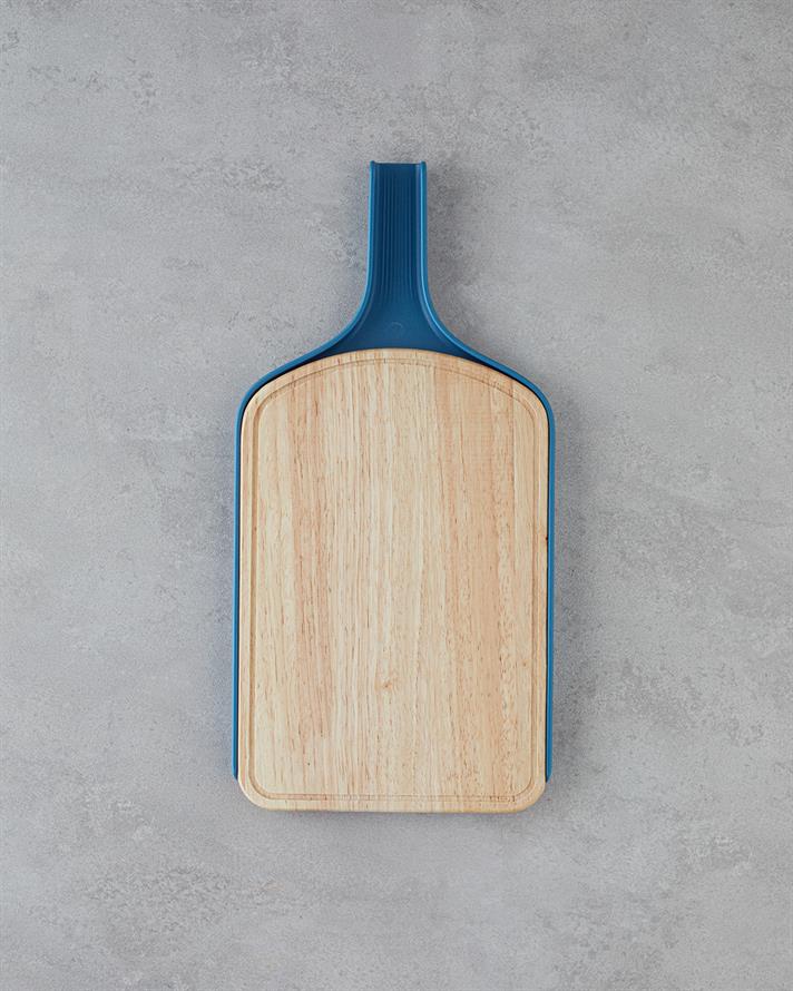 Maggy Ahşap Kesme Tahtası 30x20 cm Mavi