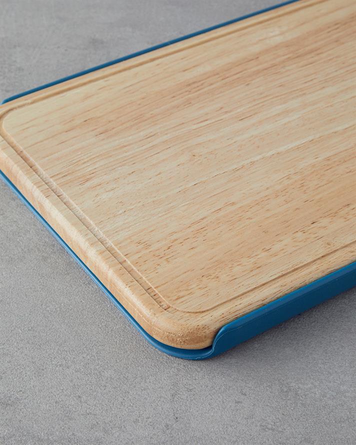 Maggy Ahşap Kesme Tahtası 30x20 cm Mavi