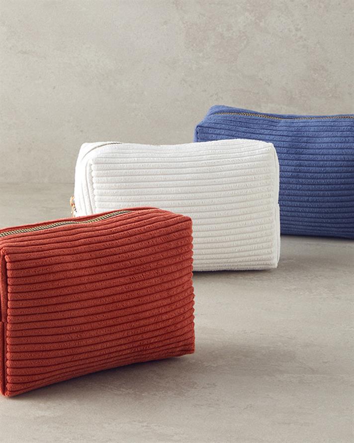 Maggy Makyaj Çantası Ekru