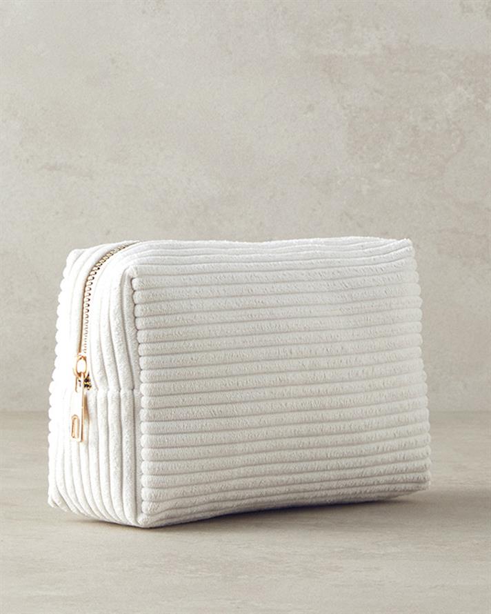 Maggy Makyaj Çantası Ekru