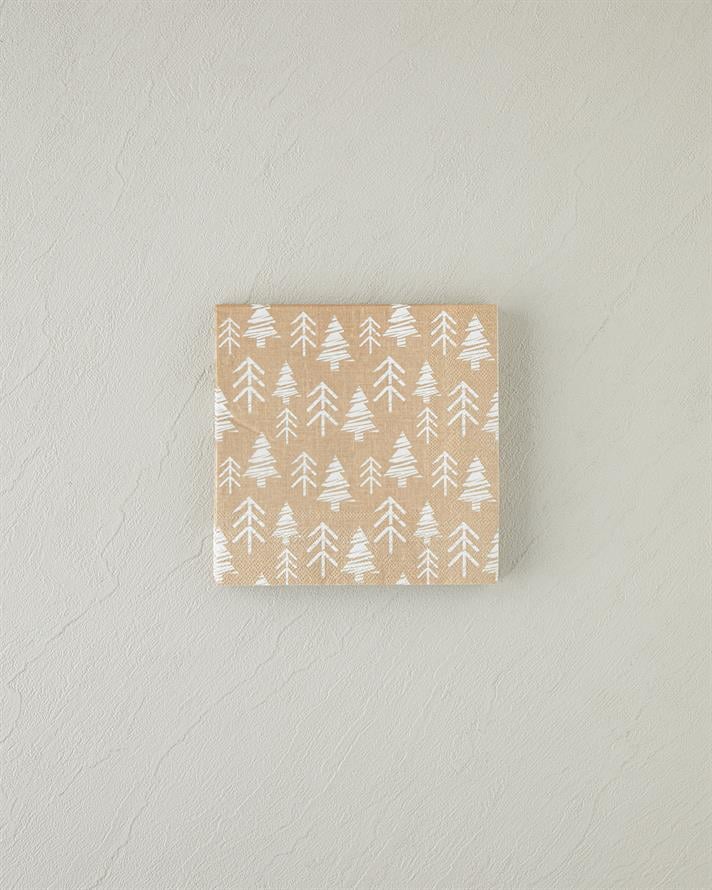 Magic Trees 20li Kağıt Peçete 33x33 cm Beyaz