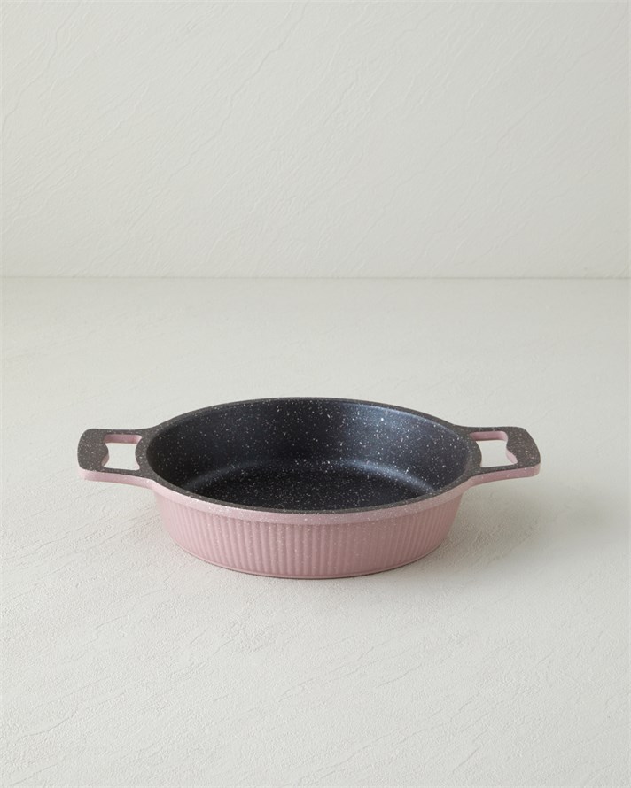 Maison Fleur Premium Döküm Sahan 20 cm Pembe