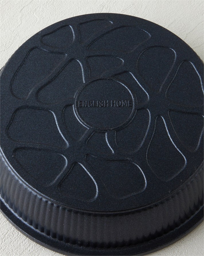 Maison Fleur Premium Döküm Sahan 20 cm Siyah